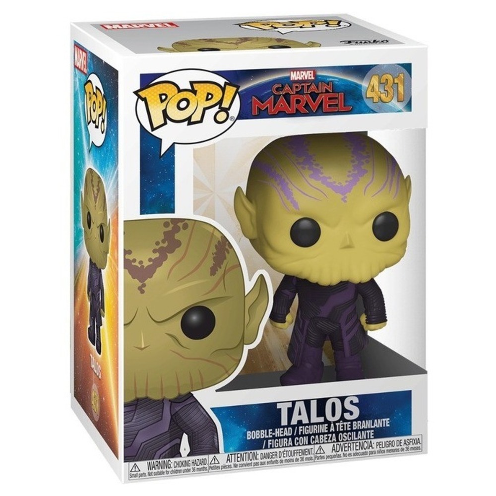 Funko‎ Pop! Marvel: Captain Marvel - Talos, #431 | Vaulted